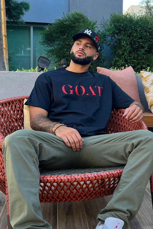 The GOAT Short Sleeve Tee - Black